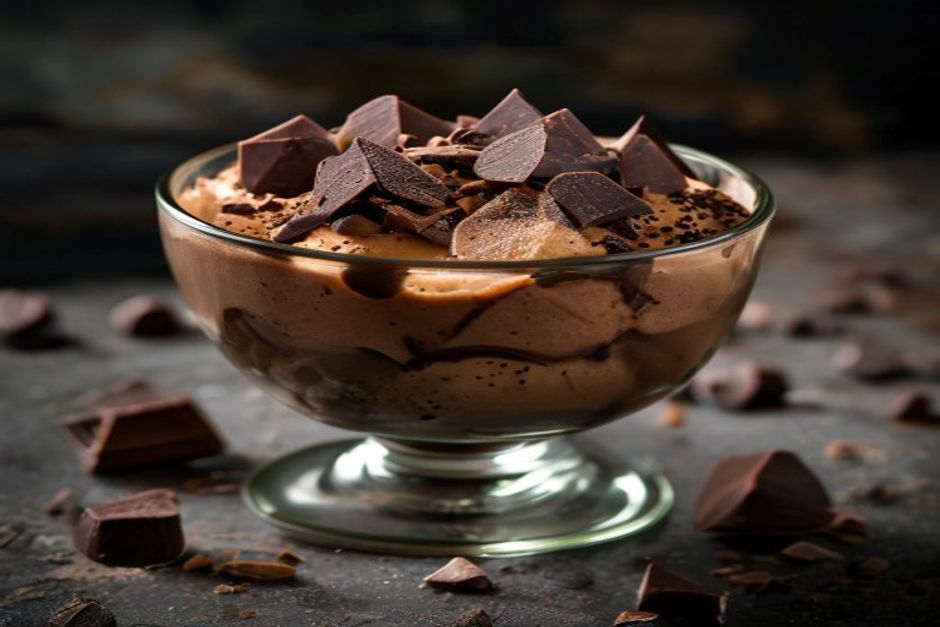 Schokoladen-Avocado-Mousse