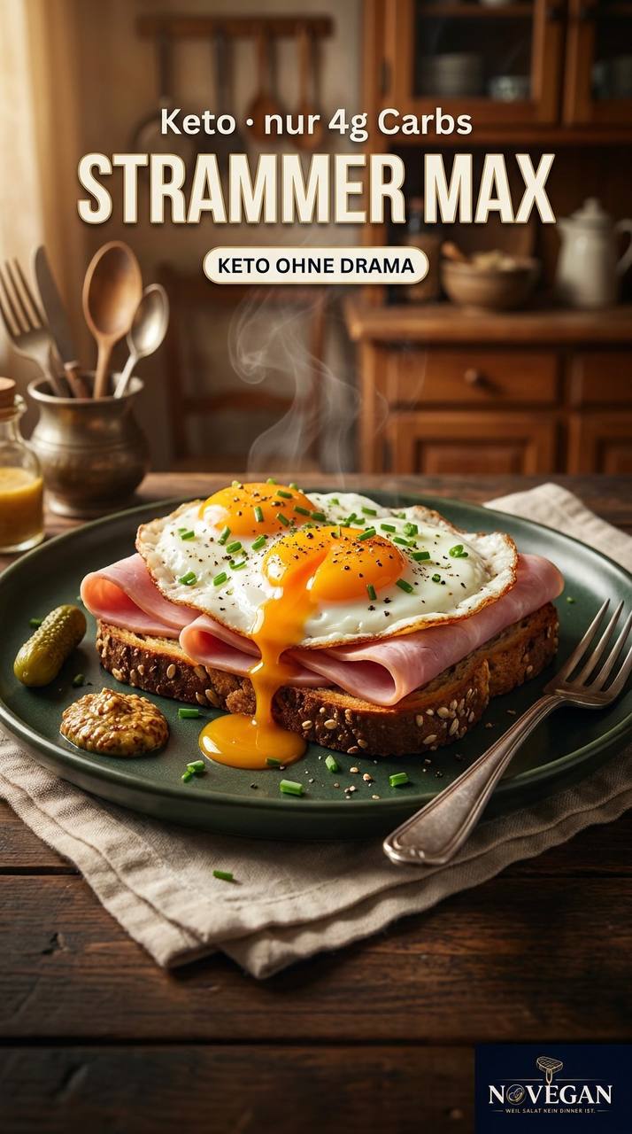 Keto Strammer Max – der Kantinen-König mit nur 4g Carbs